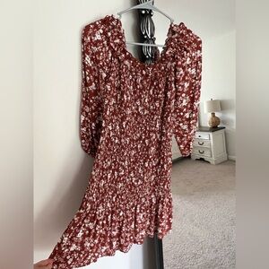 Ditsy floral dress